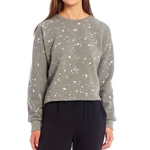 Splendid
Knit Foil Round Neck Long Sleeve Statement Sweater Size XS